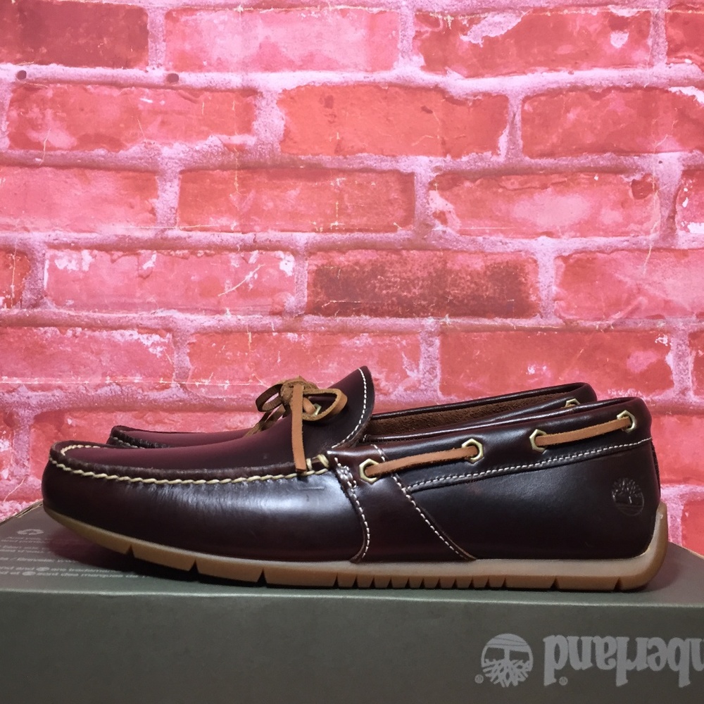 TIMBERLAND MEN'S LEMANS GENT DRIVING MOC BOAT SHOE